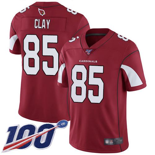 Arizona Cardinals Limited Red Men Charles Clay Home Jersey NFL Football #85 100th Season Vapor Untouchable->arizona cardinals->NFL Jersey